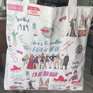 Taylor Swift tote bag, zipper bag, sticker lot